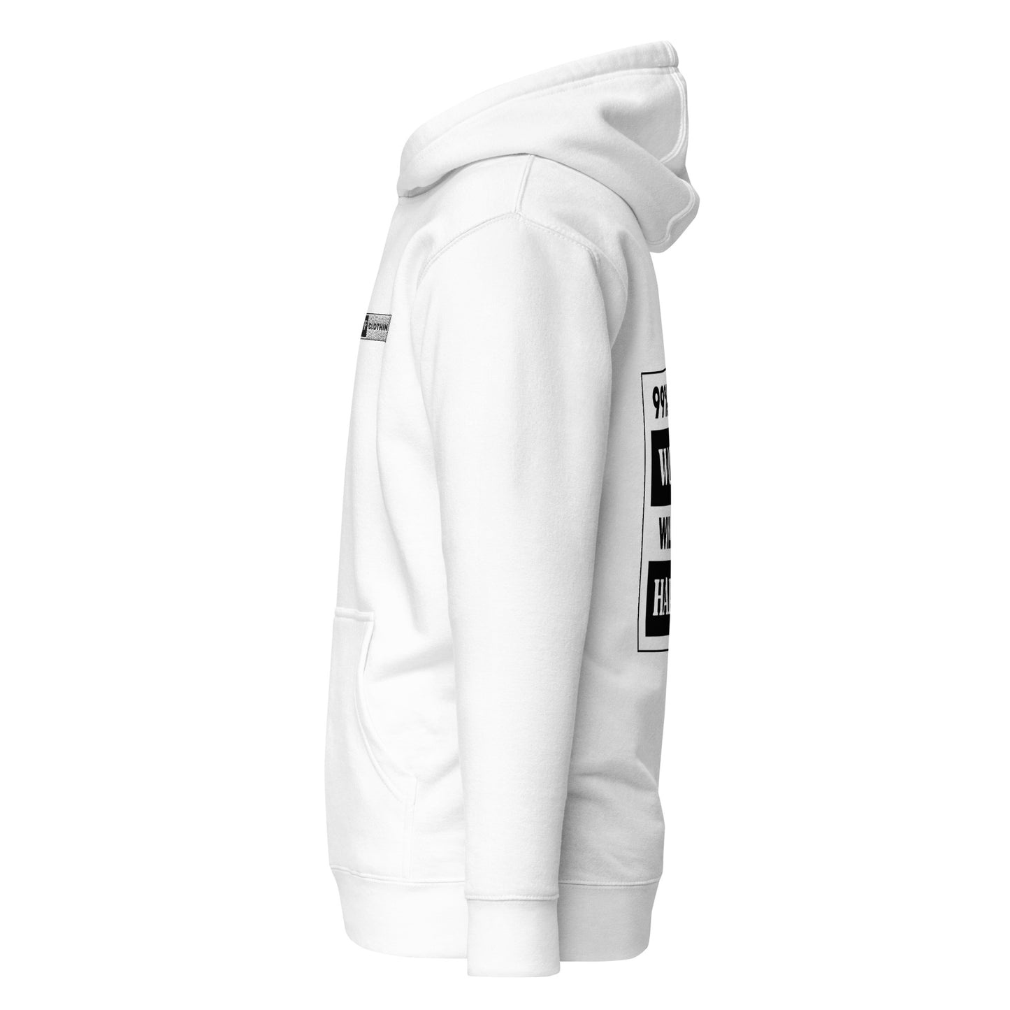 Never Happen Hoodie White