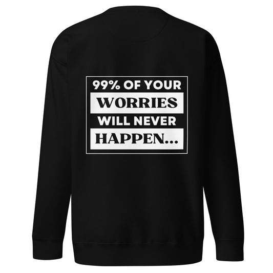 Never Happen Sweater Black