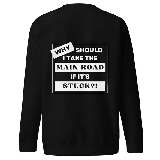 Its Stuck Sweater Black