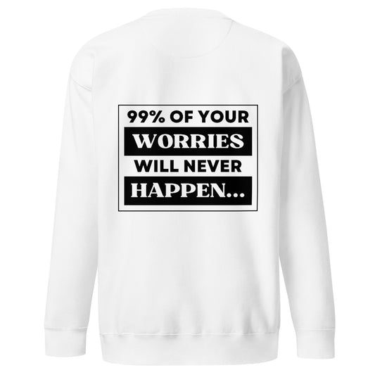 Never Happen Sweater White