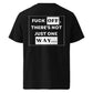 Not Just One Way Tee Black