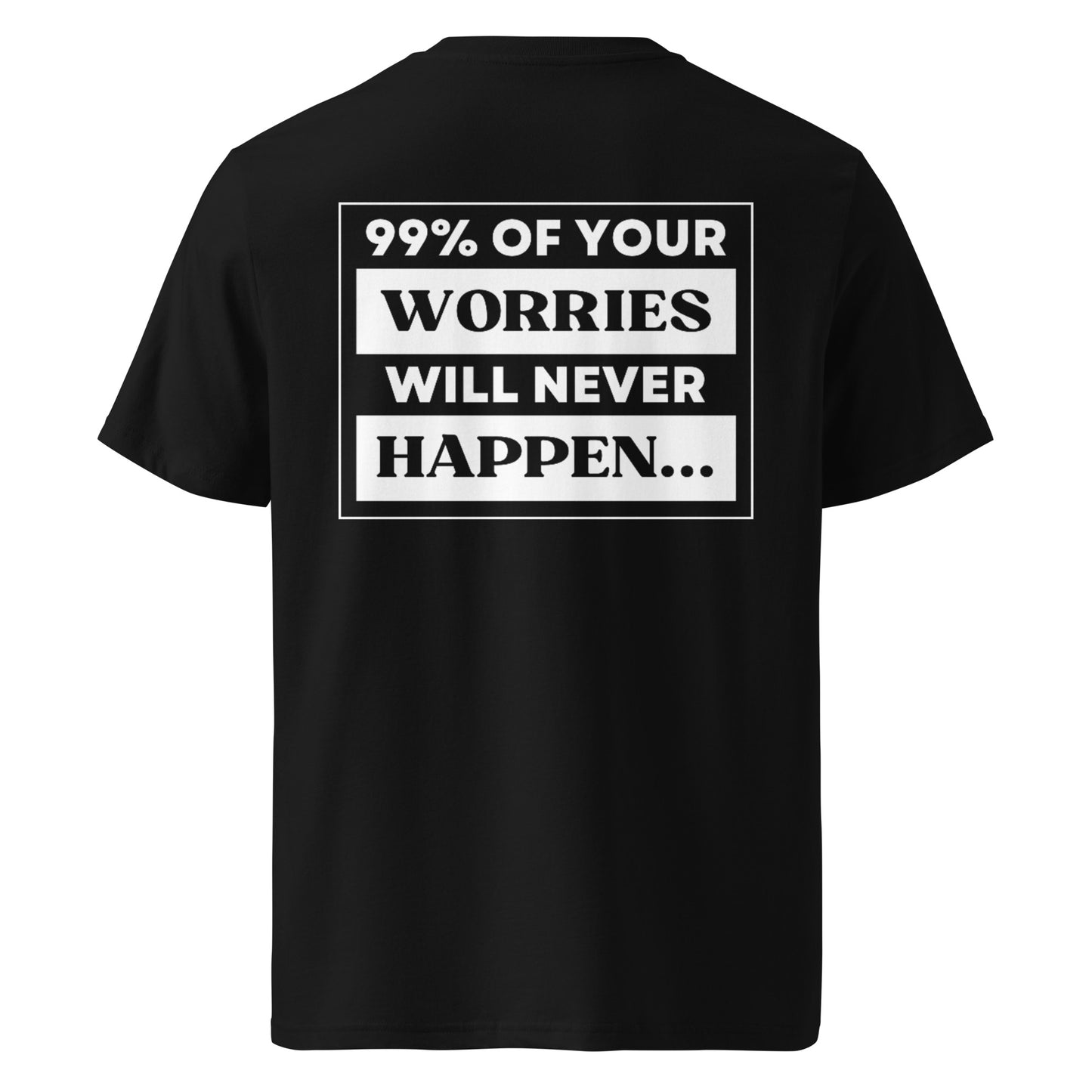 Never Happen Tee Black