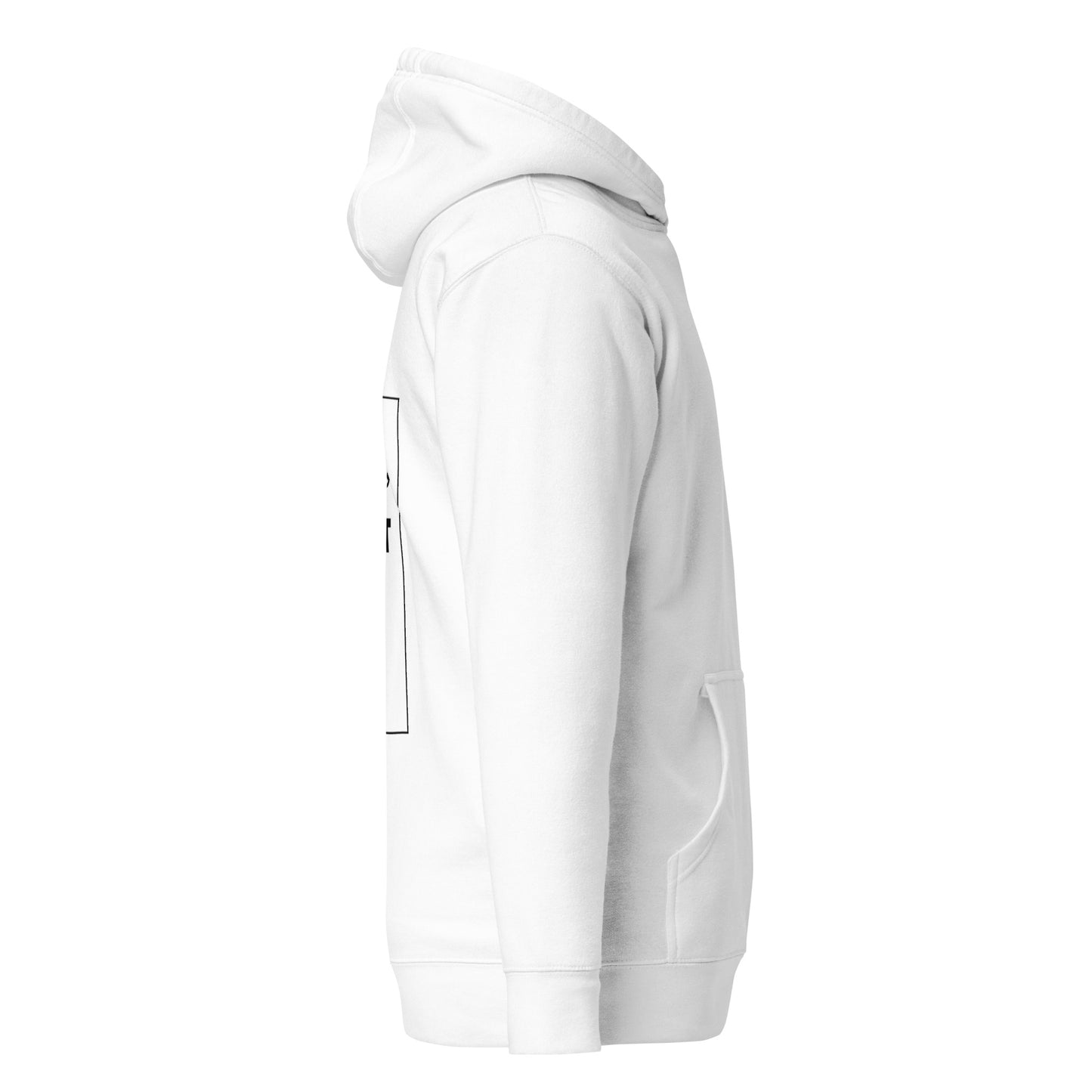 Not Just One Way Hoodie White