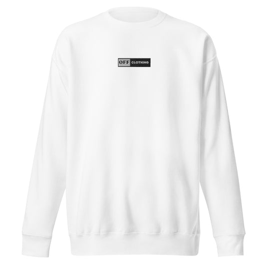 Box Logo Sweater White
