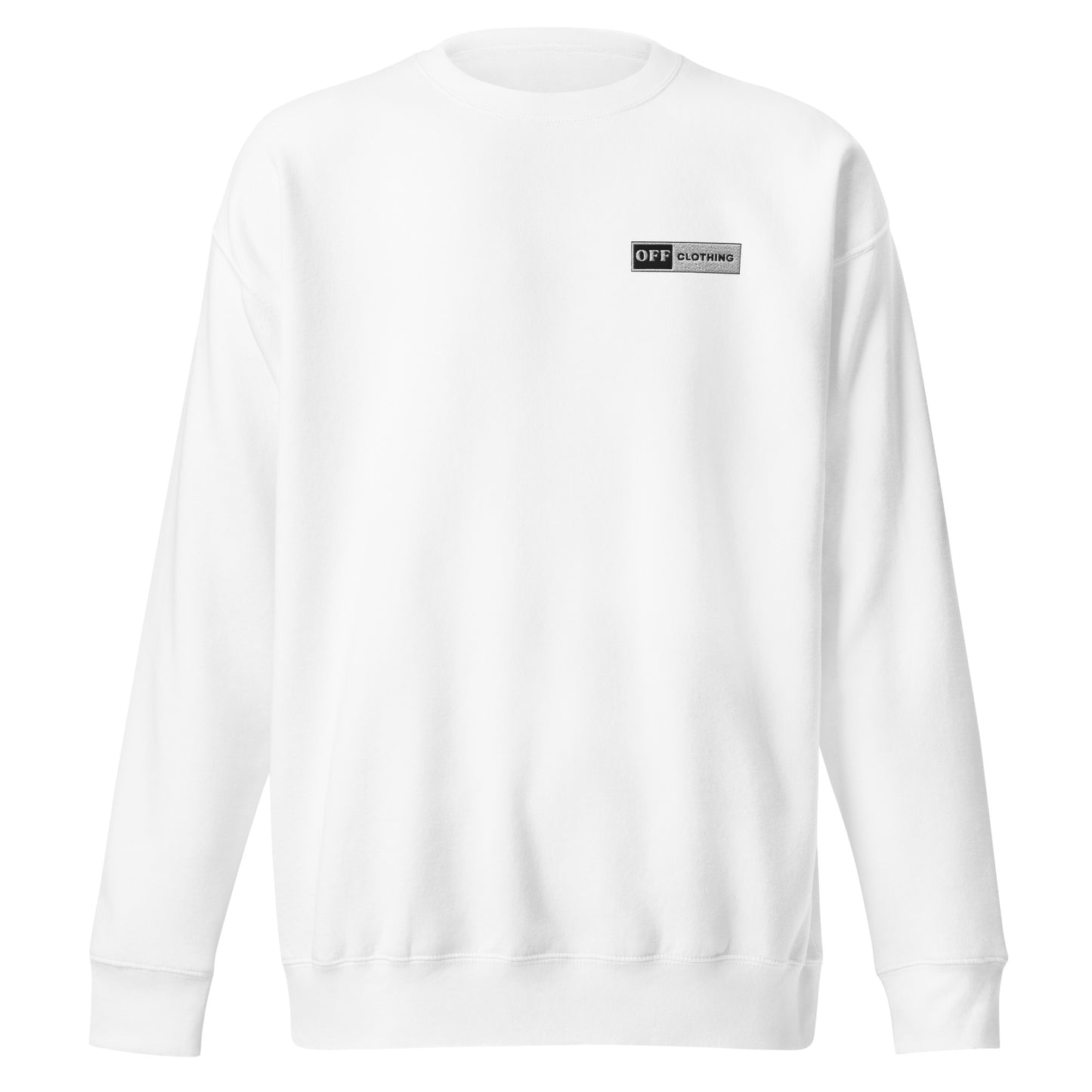 Not Just One Way Sweater White